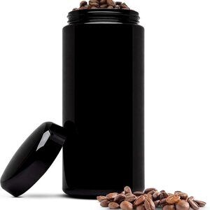 Airtight Coffee Canister Ultraviolet Glass Coffee Bean Storage Container Antista